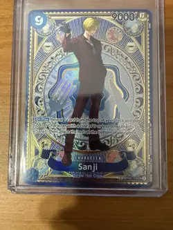 One Piece CCG Sanji OP06-119 SP Holo Character Card Standard Card Stock - Image 1