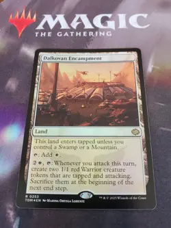 Mtg. 2x Dalkovan Encampment. Foil. Tarkir: Dragonstorm. Pack Fresh - Image 1