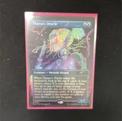 Magic: The Gathering Thassa's Oracle Secret Lair Drop Foil Alternative Art Blue - Image 1