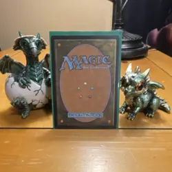 Magic: The Gathering Gigantosaurus Creature Core Set 2019 Holo 185/280 English - Image 2