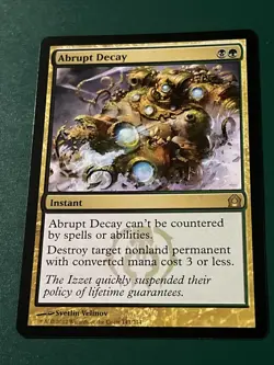 Abrupt Decay Return to Ravnica Regular - Image 1