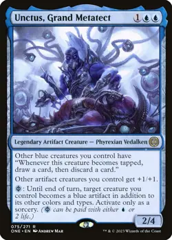 MTG Unctus, Grand Metatect ** Phyrexia: All Will Be One ** English - Image 1