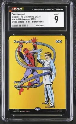 COUNTERSPELL Marvel Eternal-Legal Foil Mythic CGC 9 MTG [Nostalgium] - Image 1