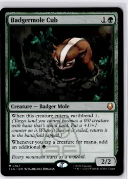 Badgermole Cub Avatar: The Last Airbender Regular NM M 0167 - Image 1
