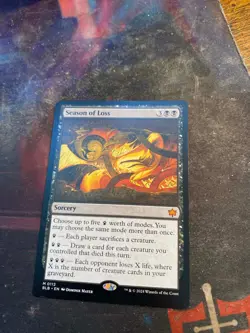 Season of Loss - MTG BLB Bloomburrow - LP/MP - Image 1