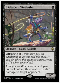 Iridescent Vinelasher BLB NM MTG - Image 1