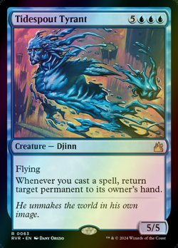 MTG Tidespout Tyrant Foil ** Ravnica Remastered ** English - Image 1