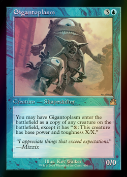 MTG Gigantoplasm Foil ** Ravnica Remastered ** English - Image 1
