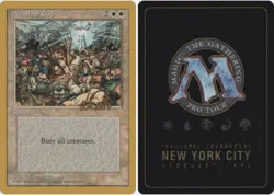 Wrath of God - Michael Locanto - 1996 ~ Moderately Played Pro Tour F MTG Magic U - Image 1