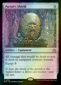 MTG Pariah's Shield Foil ** Ravnica Remastered ** English - Image 1
