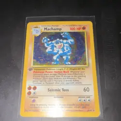 Pokemon Machamp 008/102 Deck Exclusives 1st Edition Holo Rare 100 HP - Image 1