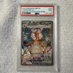 Pokemon Obsidian Flames Charizard EX Special Illustration Sir #223/197 PSA 9 - Image 1