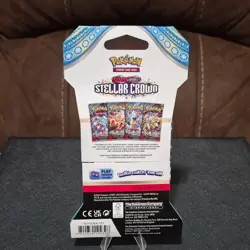 Pokemon Scarlet & Violet Stellar Crown Booster Pack 10 Cards English - Image 2
