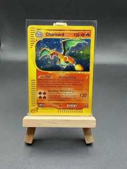 CHARIZARD 6/165 EXPEDITION HOLO RARE E-Series / E-Reader Pokemon TCG card MP - Image 1