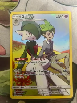 Gallade 244/236 Secret Rare Cosmic Eclipse Pokemon Holo Near Mint - Image 1