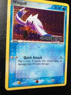 Pokemon EX Deoxys Reverse -Holo Stamped Wingull 81/107 EX/LP Condition. - Image 2