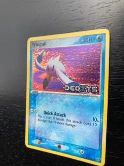 Pokemon EX Deoxys Reverse -Holo Stamped Wingull 81/107 EX/LP Condition. - Image 3
