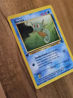 1st Edition Horsea - NM/Exc - 49/62 Fossil Set - 1999 Pokemon TCG WOTC *READ* - Image 3