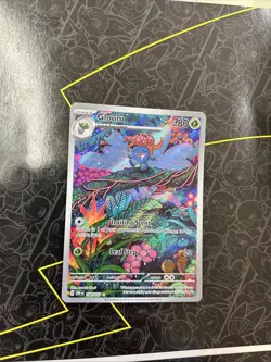 Pokemon Gloom Illustration Rare Holo 198/197 SV03 Obsidian Flames English - Image 1