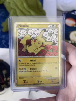 Pokemon TCG Pikachu World Collection Polish Slightly Damaged - Image 1