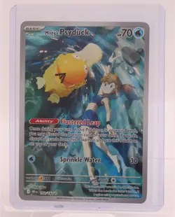 Misty's Psyduck 193/182 Holo Illustration Rare Destined Rivals Pokemon TCG Card - Image 1
