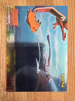 Farewell #39 Topps Pokemon - Mewtwo Strikes Back Holo DMG - Image 1