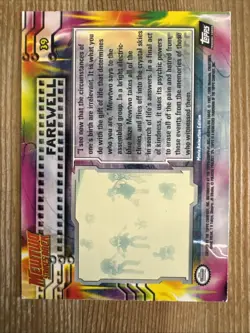 Farewell #39 Topps Pokemon - Mewtwo Strikes Back Holo DMG - Image 2