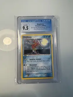 ERROR RARITY Magikarp 67/112 CGC 9.5 Blue Label 2004 FireRed & LeafGreen Pokemon - Image 1