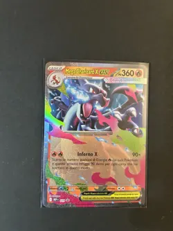 🇮🇹pokemon Mega Charizard X ex 029 MEP - Full Art - Ita - Nm - PROMO - Image 1