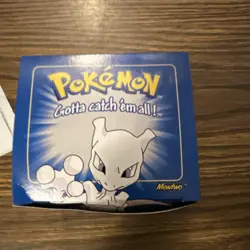 Pokemon Mewtwo 23K Gold-Plated Trading Card 1999 blue box factory, sealed ￼ - Image 2