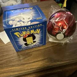 Pokemon Mewtwo 23K Gold-Plated Trading Card 1999 blue box factory, sealed ￼ - Image 4