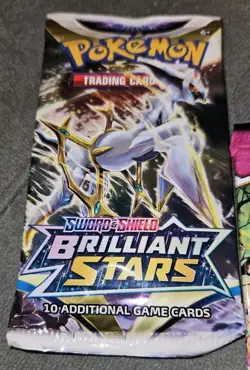 Pokemon Sword Shield Brilliant Stars Booster Pack X 2 & X 1 Fusion Strike NEW - Image 3