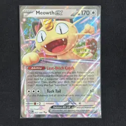 Pokemon TCG Meowth EX Perfect Order 62/88 Near Mint - Image 1