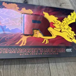 Pokemon TCG Team Rockets Moltres EX Ultra Premium Collection UPC Factory Sealed - Image 4