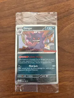 Pokemon GameStop Stamped Exclusive Gengar Promo Sealed 050/088 - Image 1