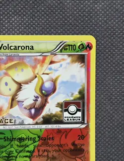 Volcarona 15/114 Reverse Holo Pokemon League 1st Place (2016) XY Steam Seige TCG - Image 4
