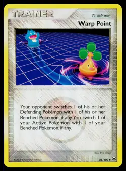 Warp Point - Normal 88/100 Common Pokemon Majestic Dawn NM - Image 1