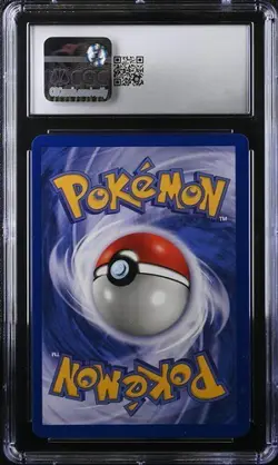 CGC 9 MINT Hitmonchan 7/102 Holo 1999 Pokemon Base Set - Image 2