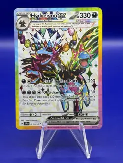 Hydreigon ex - 223/191 - Ultra Rare NM, English Pokemon Surging Sparks - Image 1
