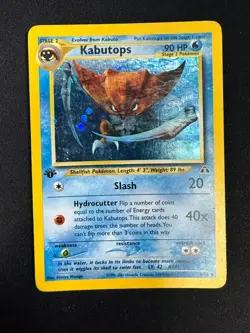 Kabutops - 6/75 - Holo Rare - 1st Edition Neo Discovery (LP) Pokemon - Image 1