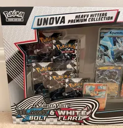 Pokemon TCG Black Bolt & White Flare Unova Heavy Hitters Premium Collection - Image 3