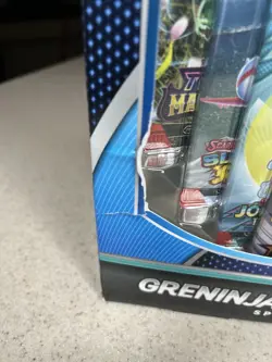 Pokemon Greninja EX and Kingdra EX Special Collection Box – Sealed –small damage - Image 5