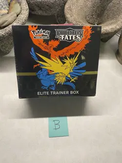 Pokemon TCG Hidden Fates Elite Trainer Box B Factory Sealed ETB Original Print - Image 2