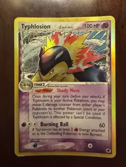 2006 Pokemon Dragon Frontiers Reverse Holo Typhlosion (Delta Species) 12/101 - Image 1