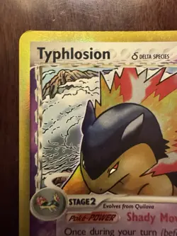 2006 Pokemon Dragon Frontiers Reverse Holo Typhlosion (Delta Species) 12/101 - Image 2
