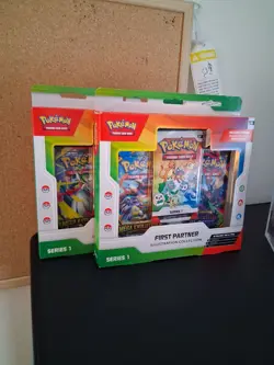 2x Pokemon TCG First Partner Illustration Collection Series 1 Boxes SEALED!! - Image 1