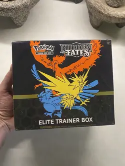 Pokemon TCG Hidden Fates Elite Trainer Box A Factory Sealed ETB Original Print - Image 1