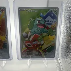Pokemon TCG First Partner Illustration Collection Series 1 Kanto GEN 1 Starters - Image 2