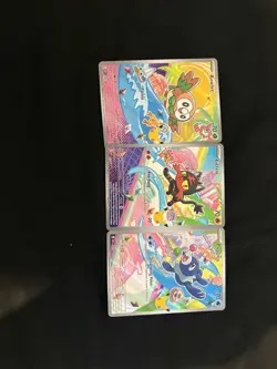 Pokemon TCG First Partner Promo Rowlet, Litten, Popplio - Image 1