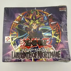 Yugioh Labyrinth of Nightmare 1st Edition Box - 24 Packs - English (Box Dented) - Image 2